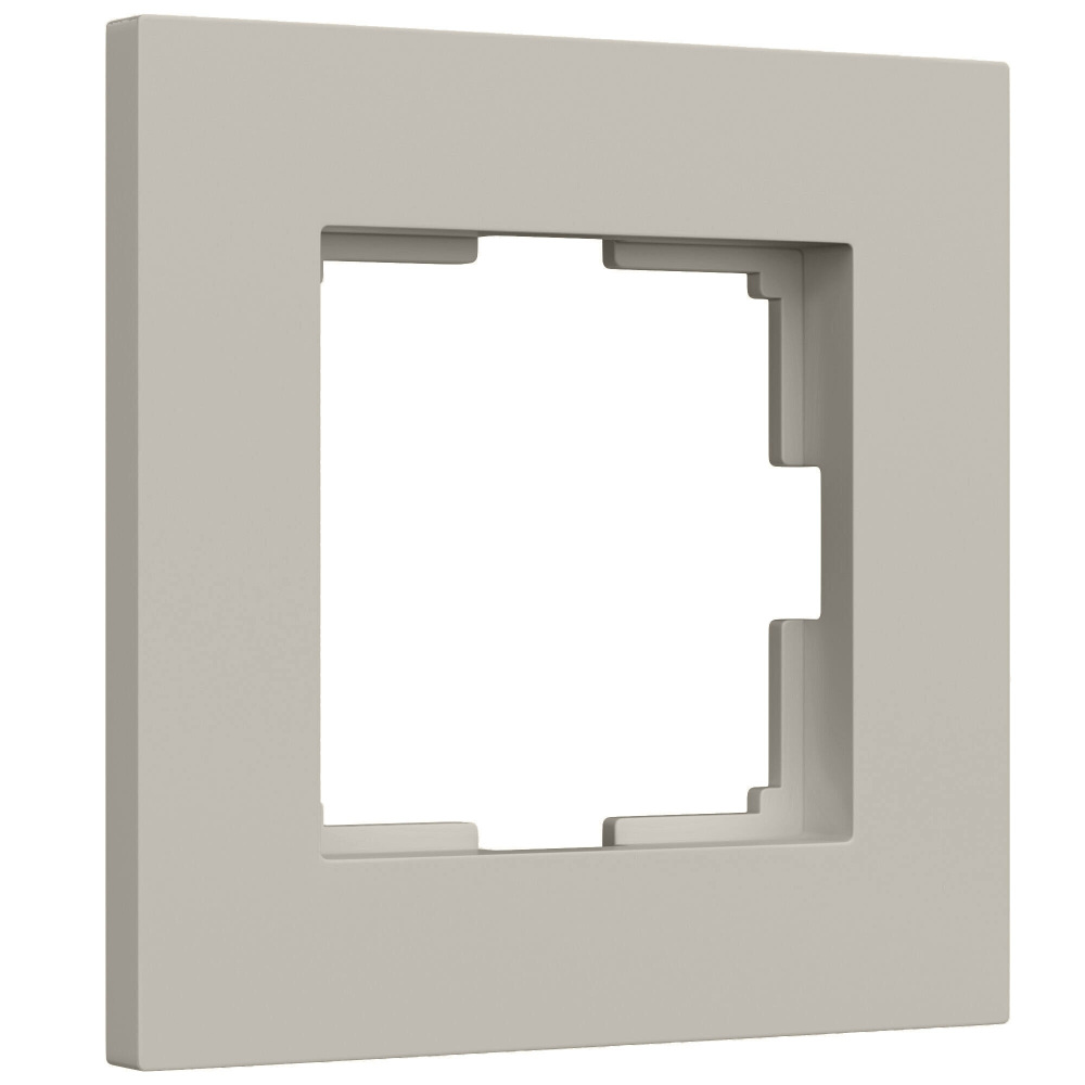 Рамка на 1 пост Slab (дымчатый софт) Werkel a071622_WR