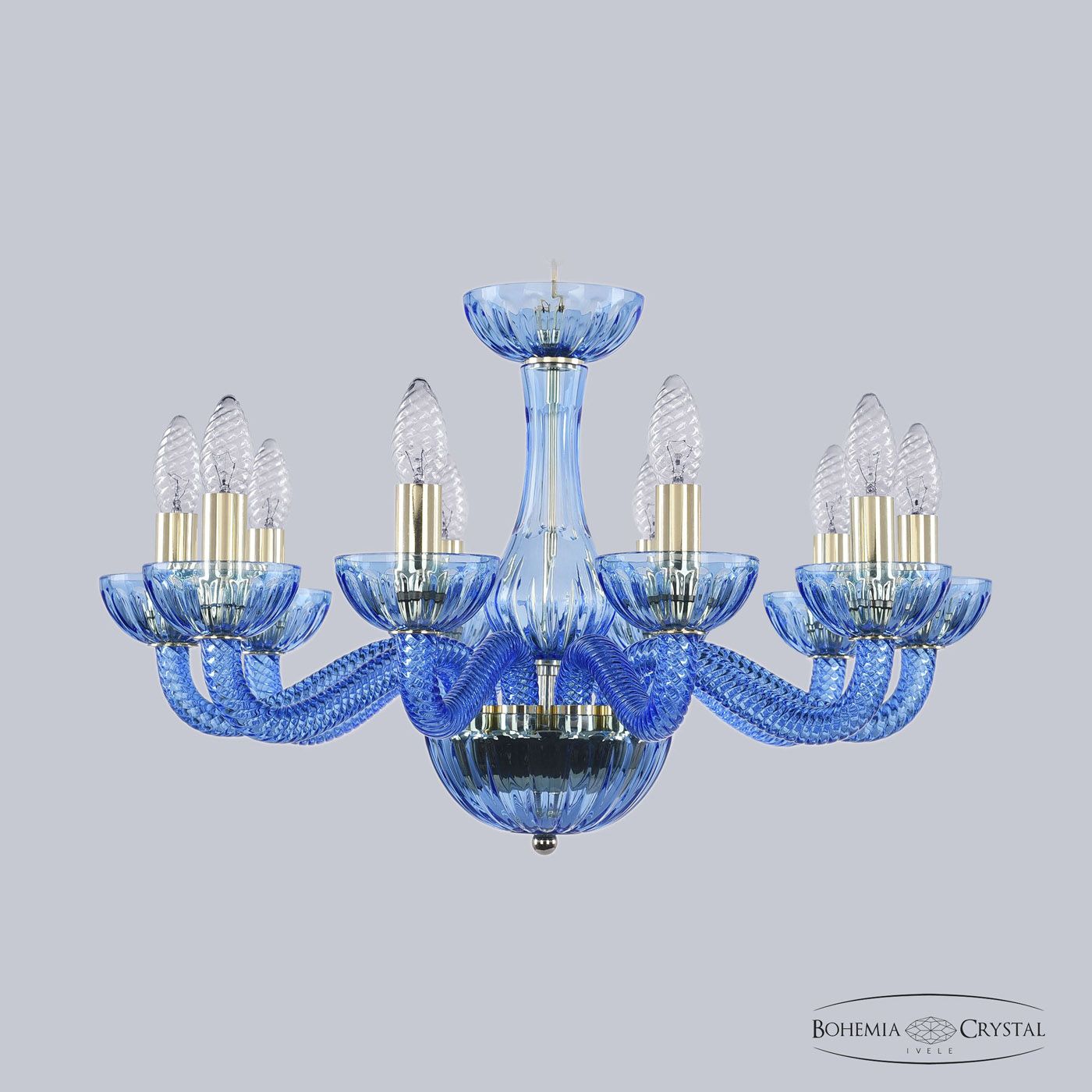 

Подвесная люстра Bohemia Ivele Aquamarime 1311/10/200 G Aq/Aquamarime/M-1H, 1311/10/200 G Aq/Aquamarime/M-1H