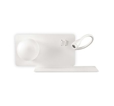 Настенный светильник Ideallux с полкой BOOK BOOK-2 AP BIANCO_IL