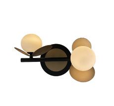 Настенный светильник iLedex Savage W4641-2 MBK+SGD_IX