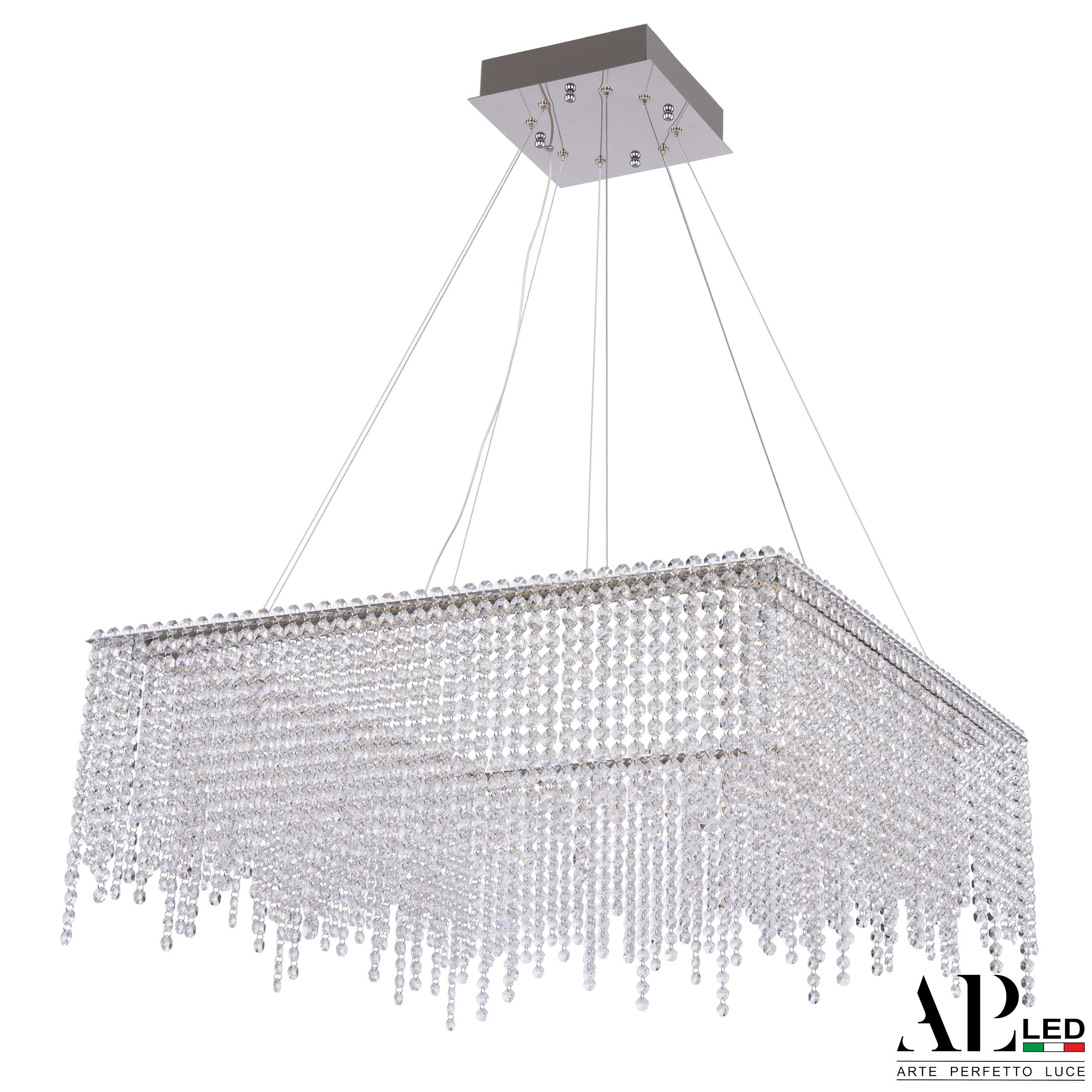 Хрустальная люстра APL LED Sicilia SH04.71.B.Ni.4000_BI