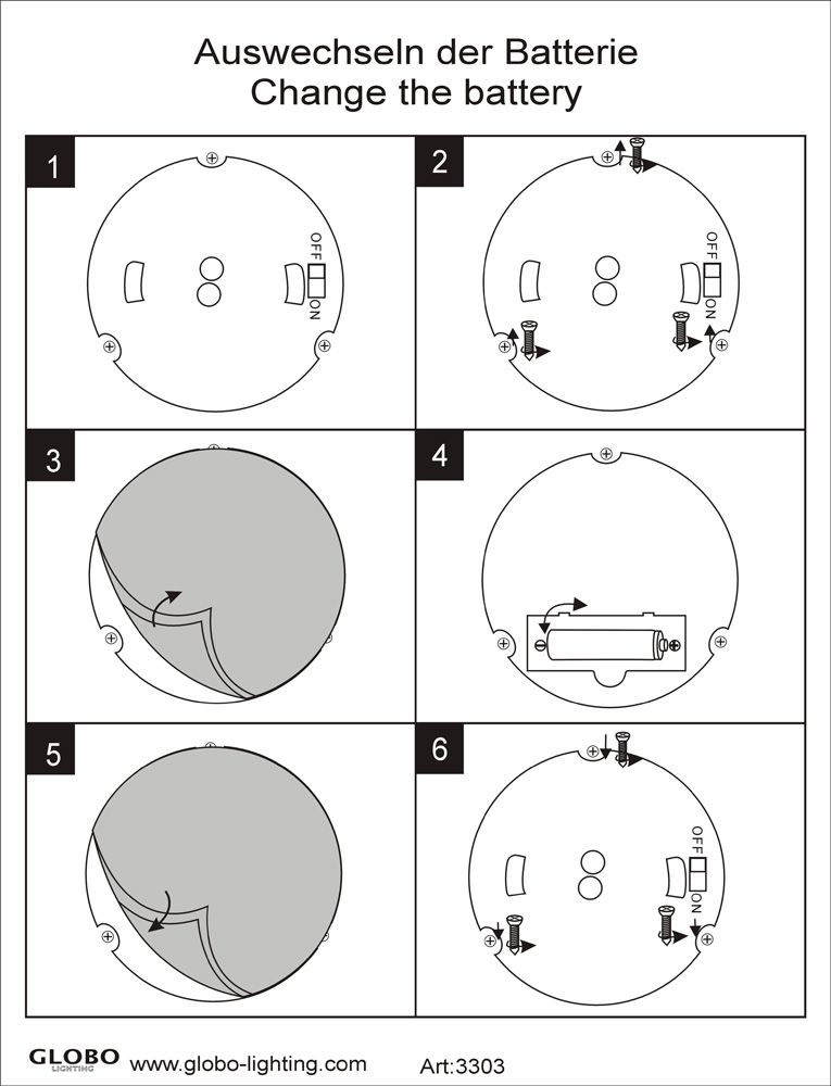 Уличный наземный светильник Globo 3303_GL