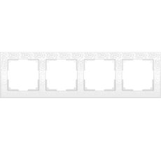Рамка на 4 поста Flock WL05-Frame-04-white a050800_WR