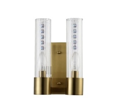 Бра Crystallux OTONO OTONO AP2 BRASS/TRANSPARENTE_CR