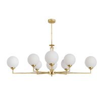 Подвесная люстра на штанге KUTEK MOOD Artu Glass ART-ZWL-8(Z)G