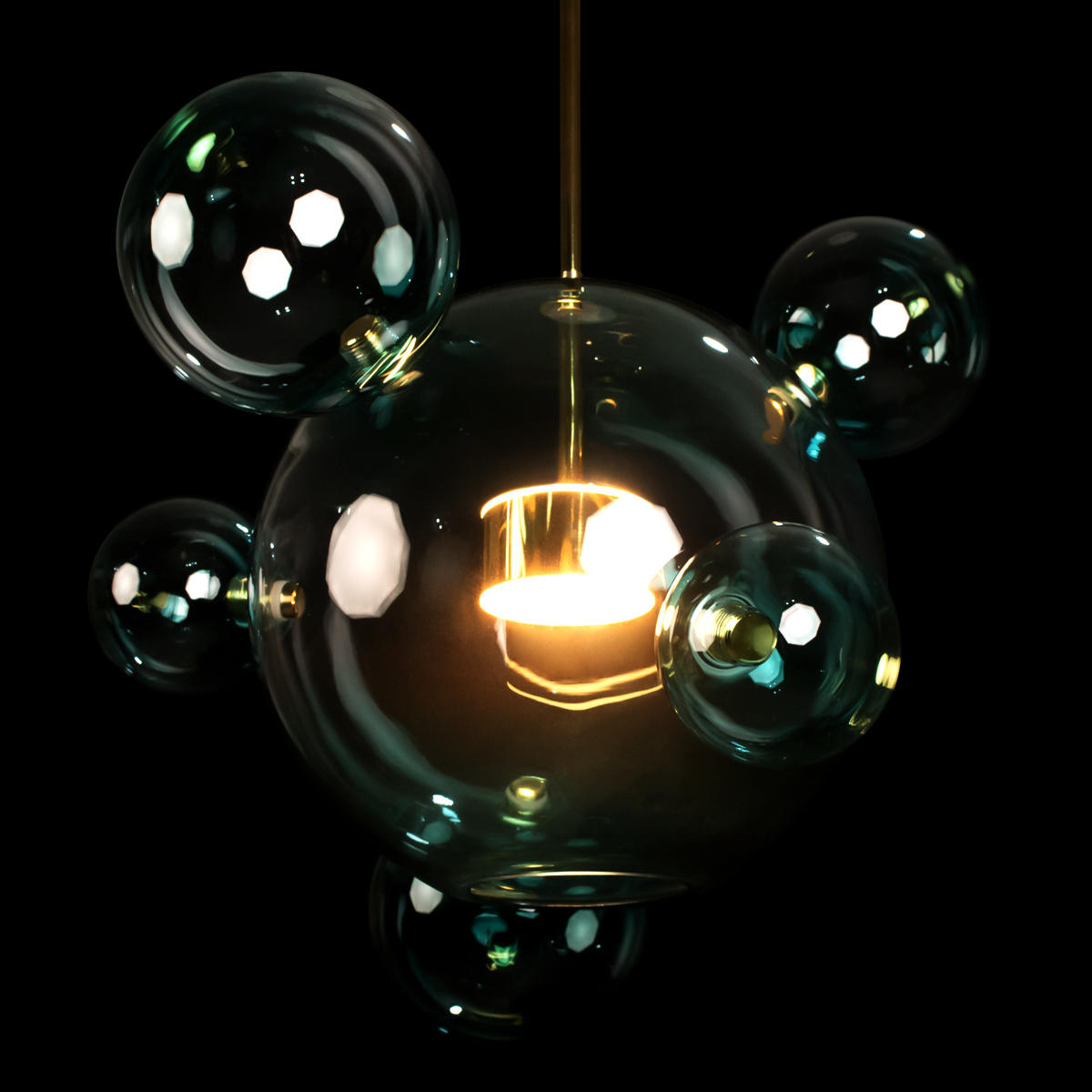 Подвесной светильник Loft IT Bolle 2027-P6 Blue_LF