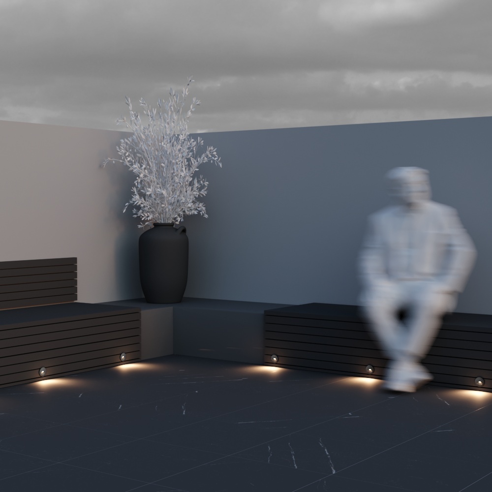 Подсветка для лестниц Maytoni Outdoor Bil O015SL-L3B3K_MY