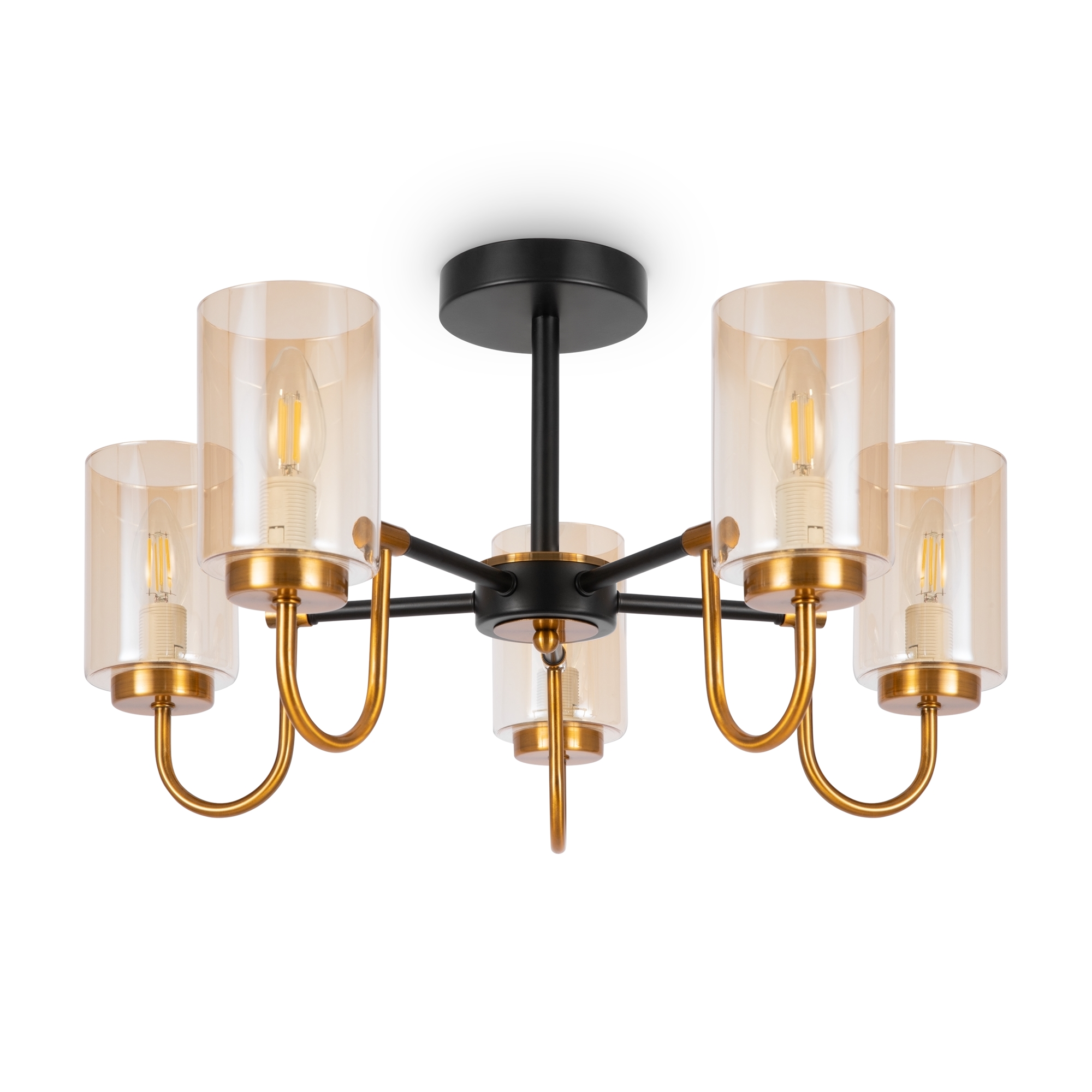 Потолочная люстра Freya Jewel FR5321CL-05BZ_MY