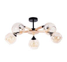 Потолочная люстра ArteLamp BRANSON A4370PL-5BR