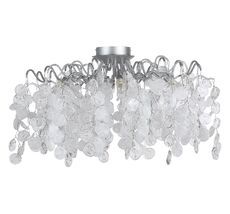 Потолочная люстра Crystallux TENERIFE TENERIFE PL8 SILVER_CR