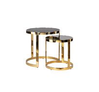 Столы журнальные (наб 2шт) Garda Decor 47ED-ET081S-GOLD