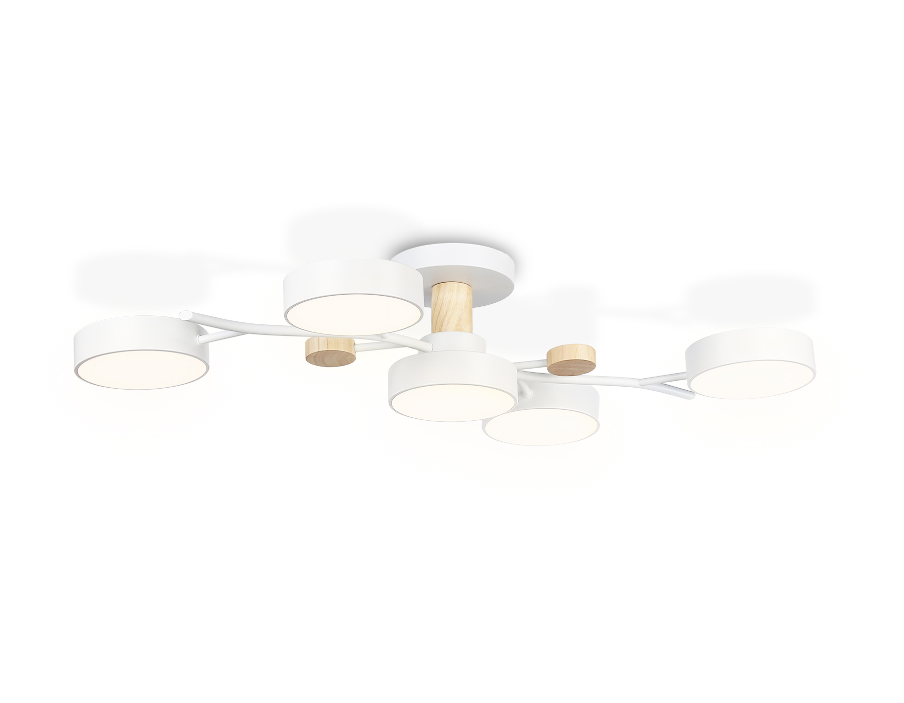 Потолочная люстра с пультом Ambrella Light COMFORT FL4834_AMB