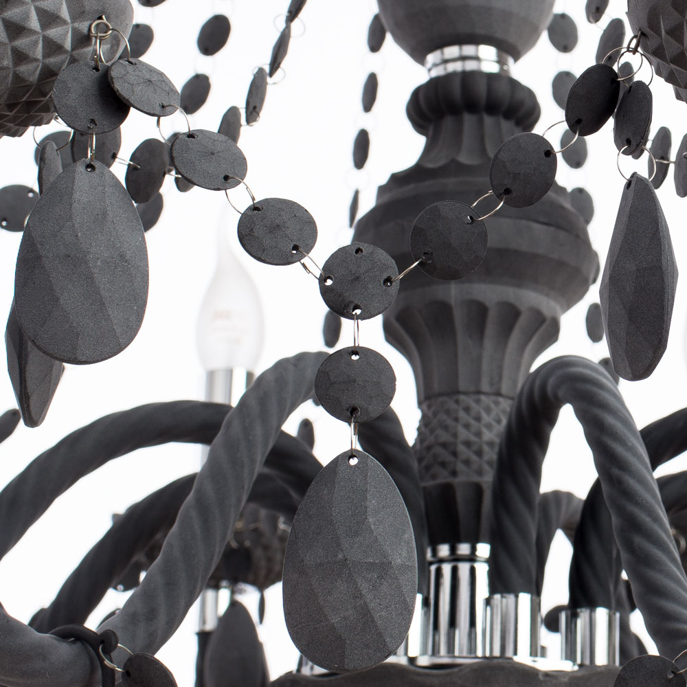 Подвесная люстра Arte Lamp MORRIS A8889LM-8GY