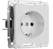 Розетка с заземлением Werkel a064010_WR