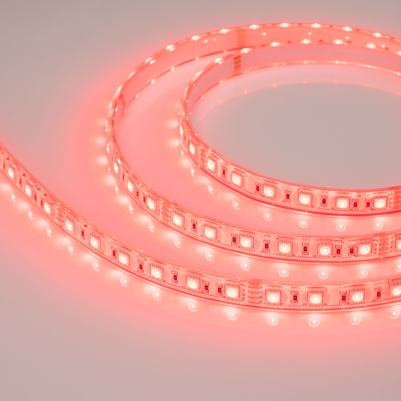Светодиодная лента Arlight герметичная RTW-PU-B60-12.5mm 24V RGB (14.4 W/m, IP68, Wire 2m, 5m) 029515(3)_ARL