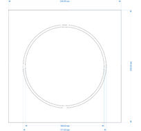 Платформа для установки светильников WL-BQ-20 MP-BQ-20-240 DesignLed 00-00022870_SW