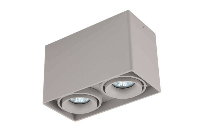 

Накладные светильники Donolux, DL18611/02WW-SQ Silver Grey