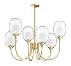 Подвесная люстра Maytoni Aura MOD016PL-06BS_MY