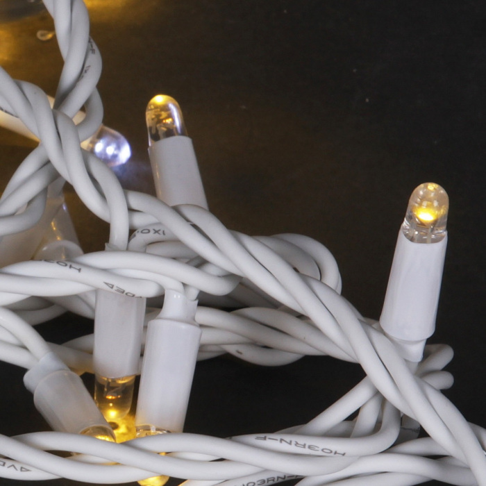 Гирлянда светодиодная 10м 100LED Sneha A-504 WW/W FLASH_SN