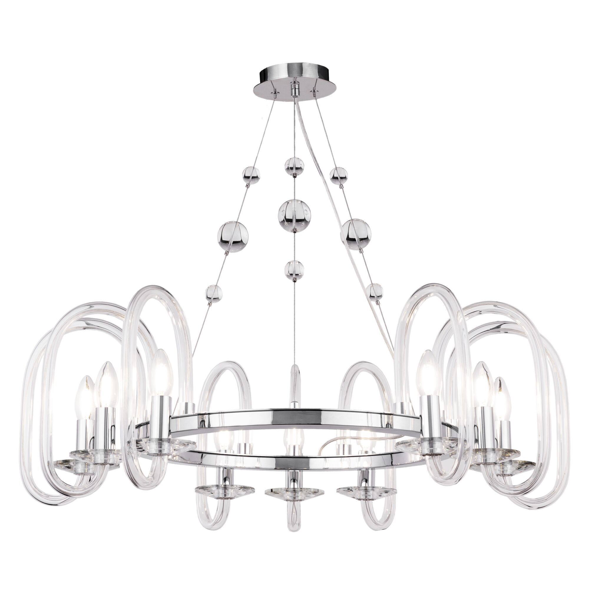

Подвесная люстра Maytoni Taro MOD026PL-09CH, MOD026PL-09CH