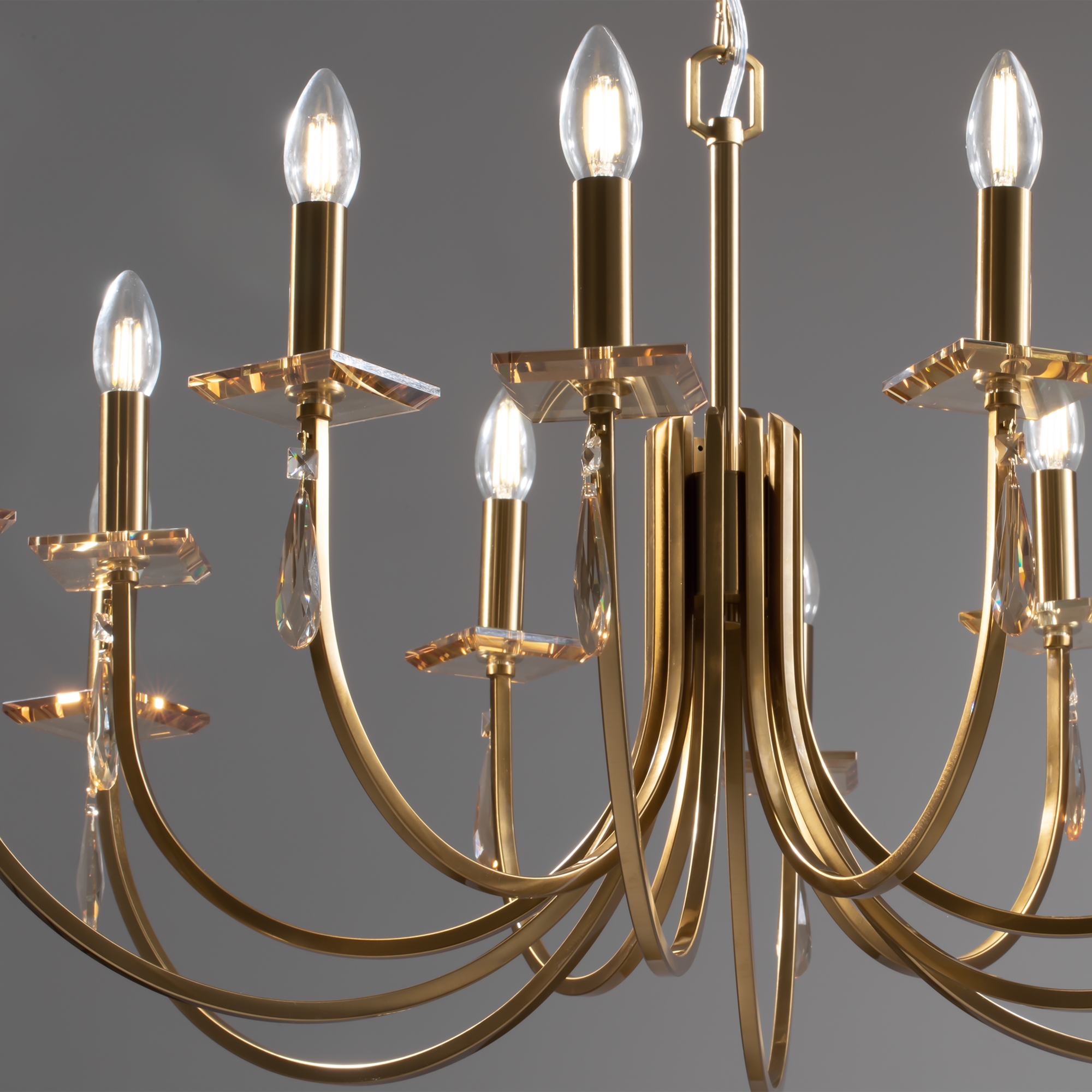 Подвесная люстра Freya Forte FR1006PL-12G_MY