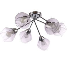 Люстра потолочная E27*60W Escada 674/6PL Chrome_ESC