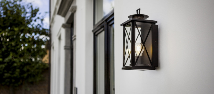 Настенный уличный фонарь IP44 Bl Oasis Light 2592 Bl_OL