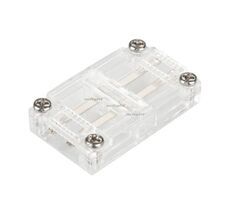 Коннектор прямой для ленты ARL-50000PV (15.5x6mm) прозрачный 027067_ARL
