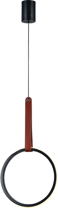 Подвесной светодиодный светильник Escada 10295/1LED Black_ESC