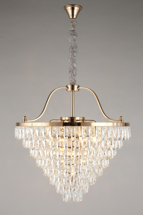 Подвесная каскадная люстра хрустальная Aployt APL.725.13.13