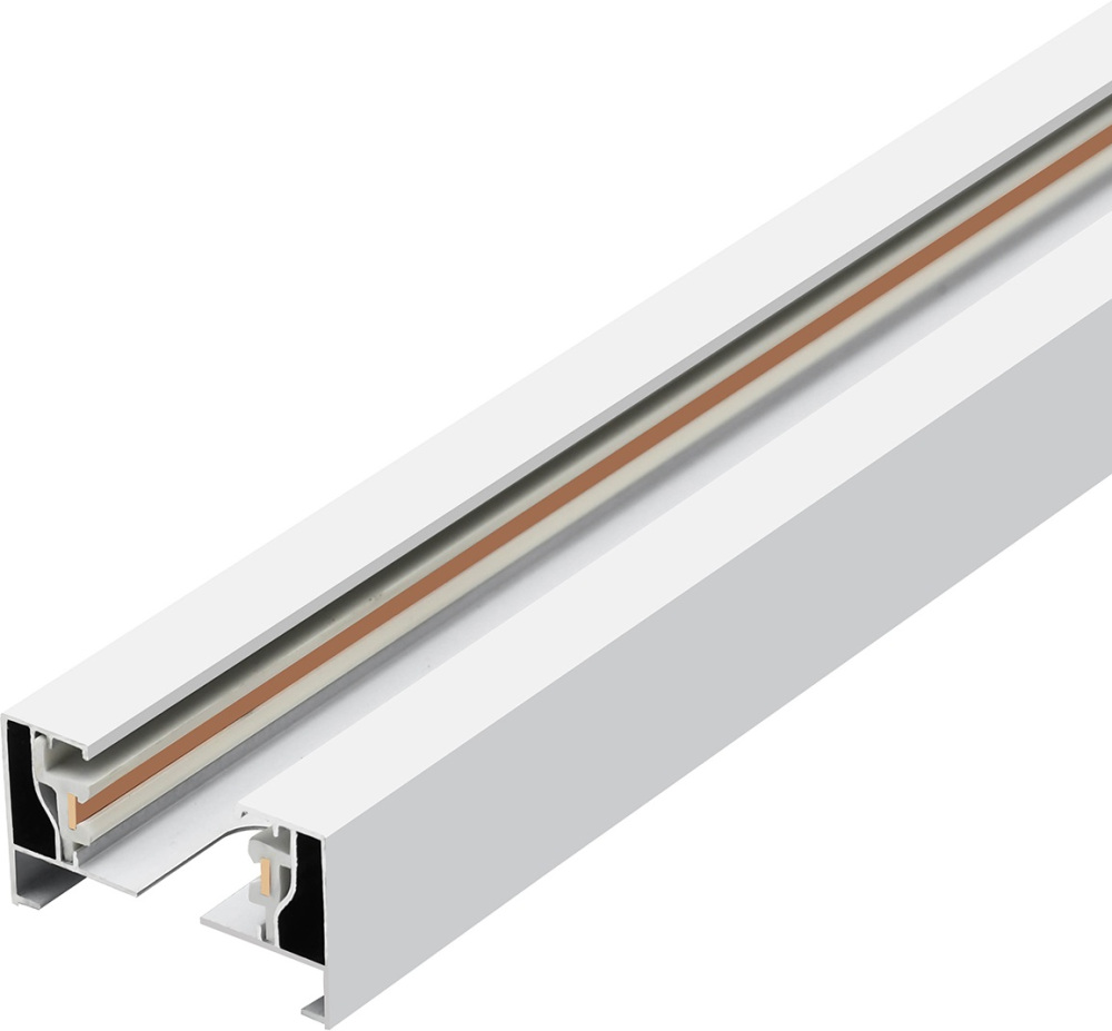 Накладной шинопровод однофазный металл/медь, белый, 3 метра Escada ESTR10006_ESC