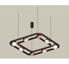 Подвесная люстра Ambrella light с композитным хрусталем Traditional DIY XB9182201_AMB