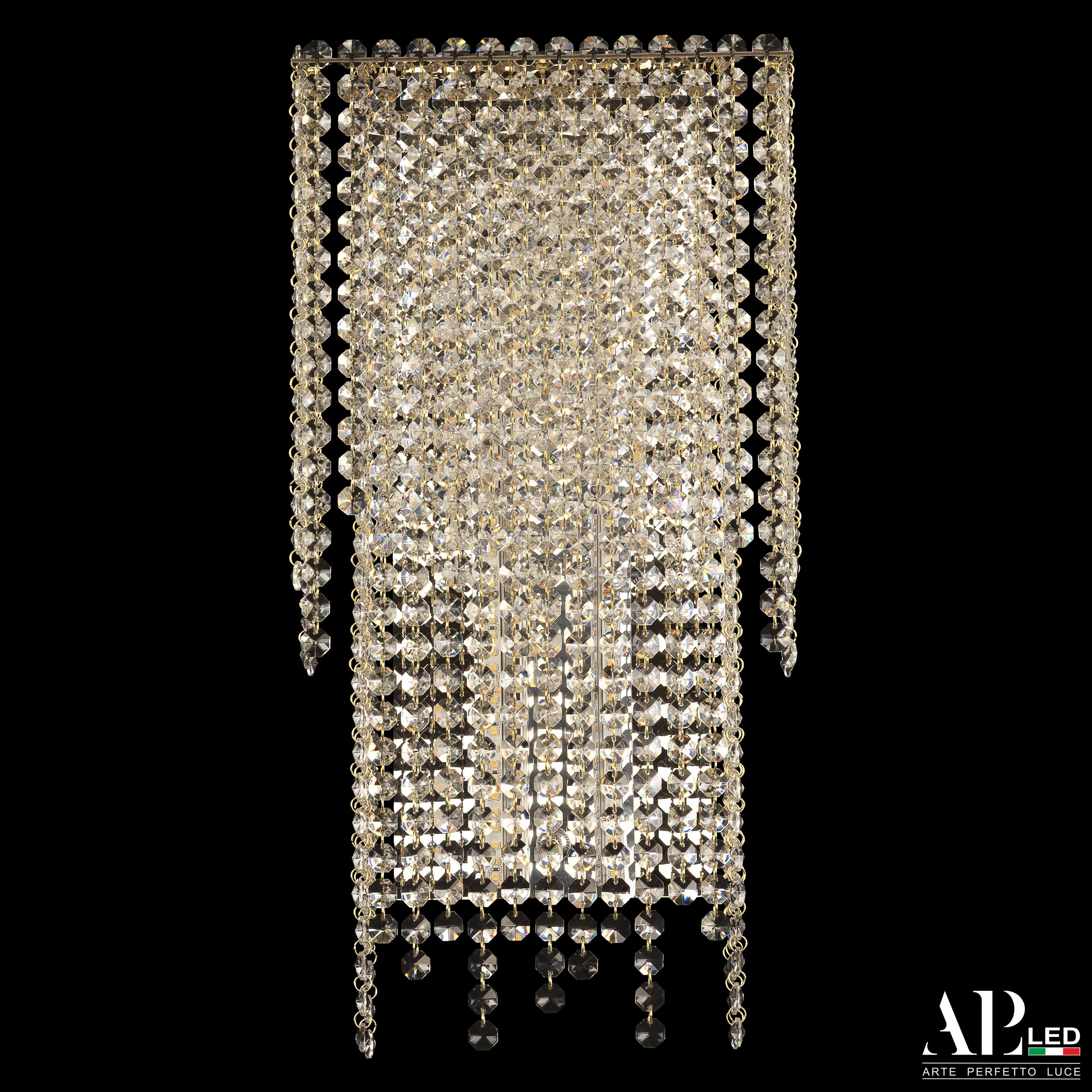 Настенный светильник APL LED Sicilia SH500.B3.25-50.B.Gd.3000_BI