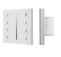 Встраиваемая сенсорная панель Arlight SMART-P34-DIM-IN White (230V, 0-10V, Sens, 2.4G) 027111_ARL