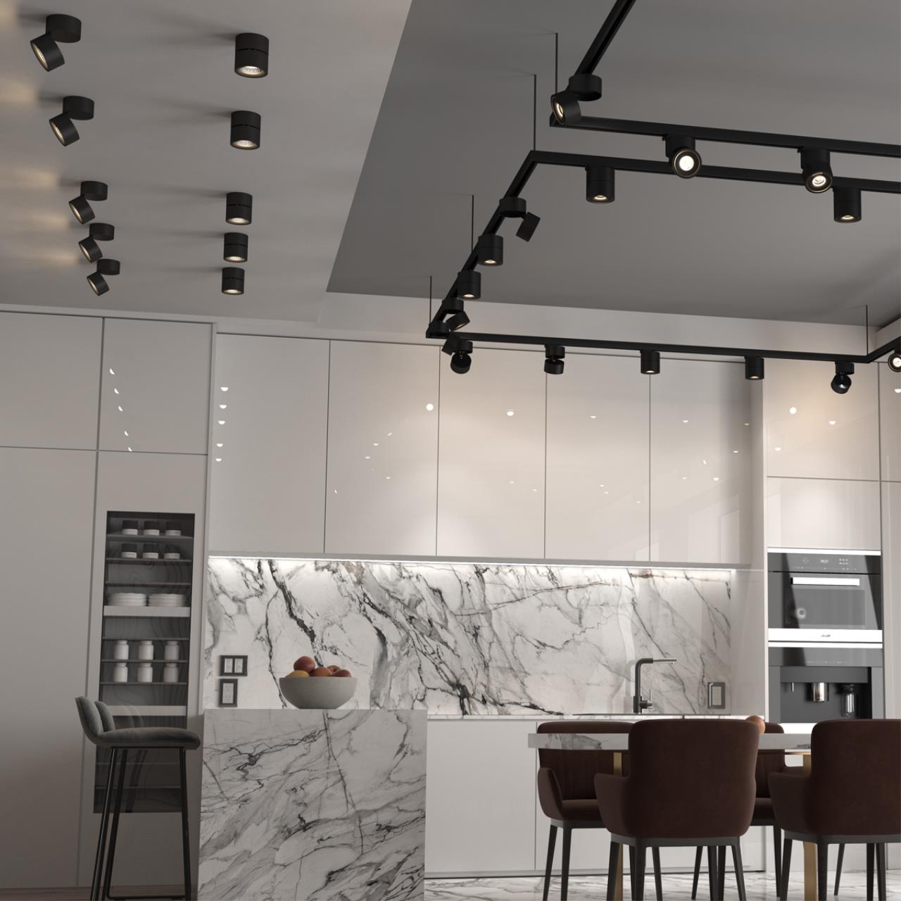 Накладной светильник Novotech светодиодный GRODA 358781