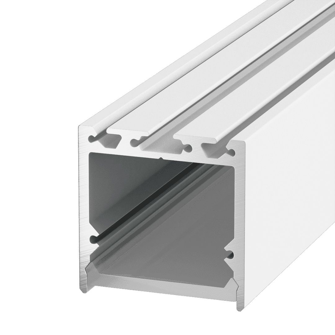 Алюминиевый профиль Design LED LS3535, 2500 мм, белый 00-00010366_SW