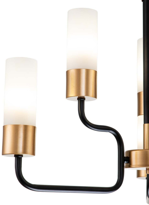 Подвесная люстра E14*40W Black/Gold Escada 2108/6P_ESC