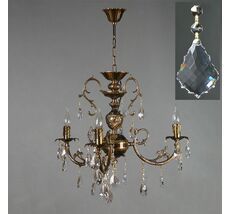 Хрустальная люстра Ambiente Ambient 8888/3 PB New Leaf_BZ