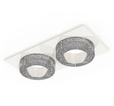 Комплект встраиваемого светильника с композитным хрусталем XC XC7635020_AMB