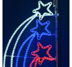 Светодиодная Консоль Звездный путь 80 x 200 см, Триколор, 220В LTC KM9-07