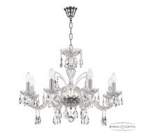Хрустальная люстра Bohemia Ivele Crystal 118/8/240 Ni_BI