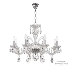 Хрустальная люстра Bohemia Ivele Crystal 118/8/240 Ni_BI