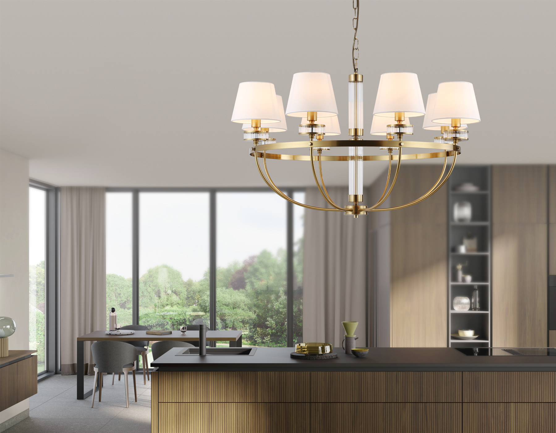 Подвесная люстра Ambrella Light HIGH LIGHT Classic LH71253_AMB