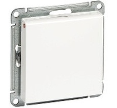 Розетка встраиваемая с заземлением, шторками и крышкой (слоновая кость) IP44 Systeme Electric RS16-152B-2-86