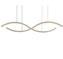 Подвесная люстра NewPort 8242/160 gold_NP