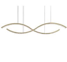 Подвесная люстра NewPort 8242/160 gold_NP