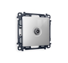 Розетка TV проходная Ambrella Volt ALFA 5-1000 MHz 4dB QUANT MA413030_AMB