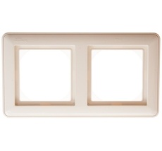 Рамка на 2 поста (слоновая кость) IP44 Systeme Electric KD-2B-28