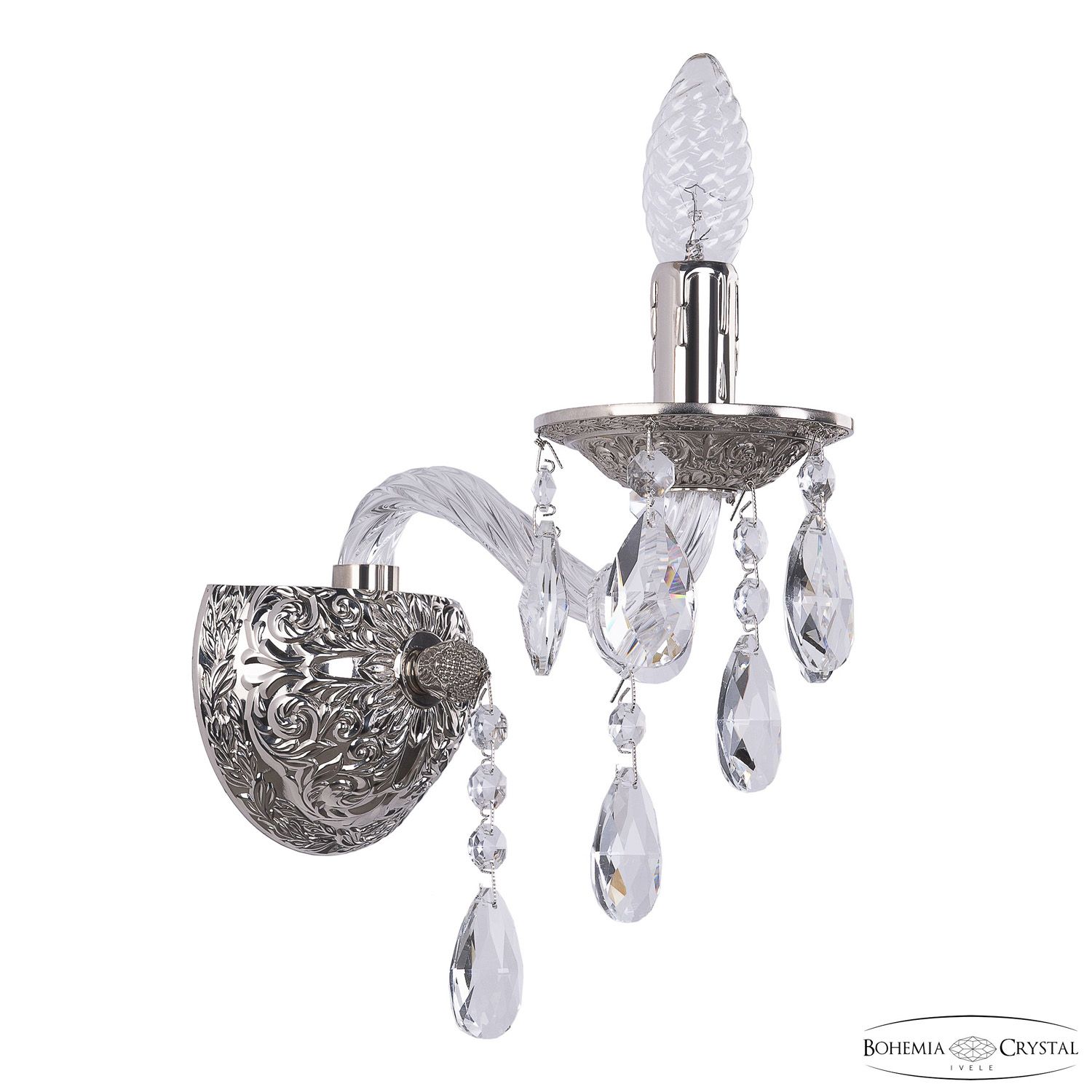 

Бра Bohemia Ivele Crystal 16215B/1/141 Ni, 16215B/1/141 Ni