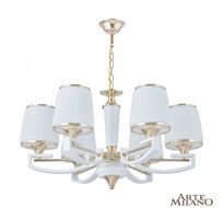 Подвесная люстра Arte Milano Florentina 302457/6 Wh/Gd